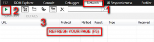 IE F12 cookie info step 1 - 3