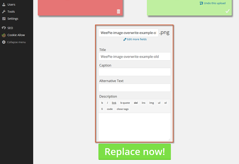 weepie-image-overwrite-edit-image-fields