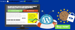 GDPR compliant cookie plugin for WordPress