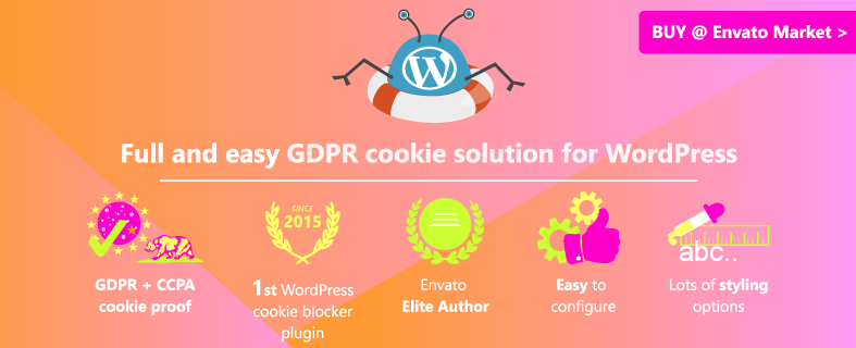 Buy WeePie Cookie Allow - GDPR CCPA cookie solution